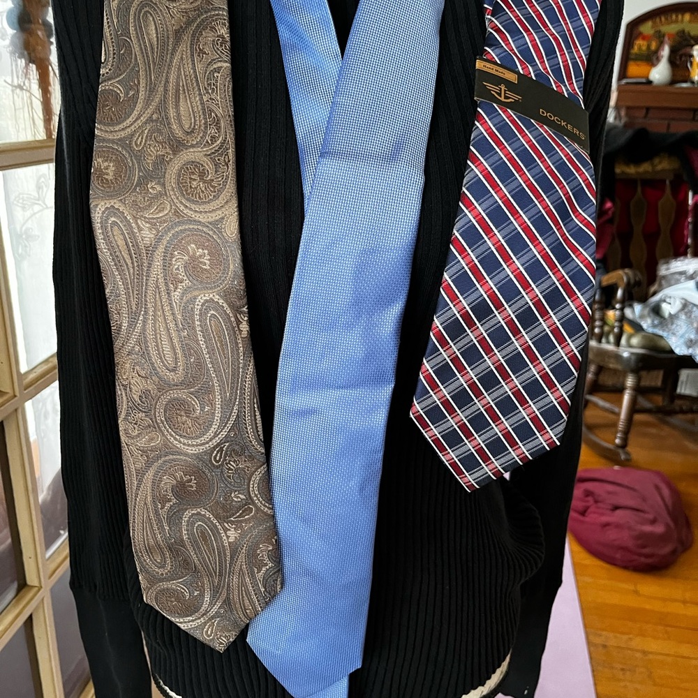 3 New Men’s Ties